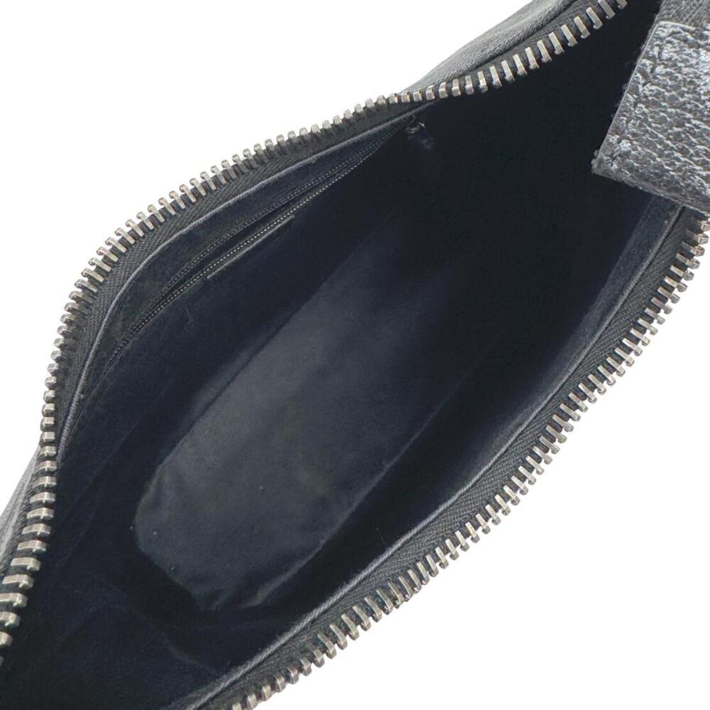 GUCCI Authentic Black Canvas Shoulder Bag - Picture 12 of 13